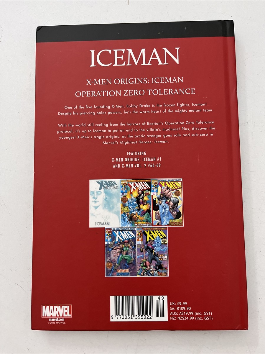 Marvel's Mightiest Heroes: Iceman (Bobby Drake) Hardcover #21 | eBay