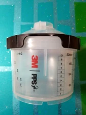 3M PPS 2.0 Starter Kit Mini Size Hard Cup plus 10 Lids and Liners