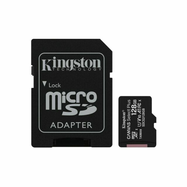 Kingston Canvas Select Plus Microsd Card Sdcs2/128 Gb Class 10 740617298703 - Image 3