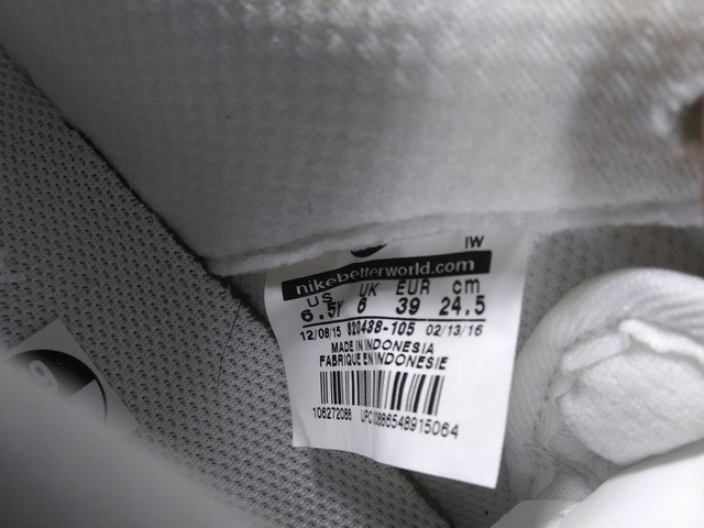 Nike Air Force 1 Lv8 GS Shoes Size 6y White 820438 105 for sale online | eBay