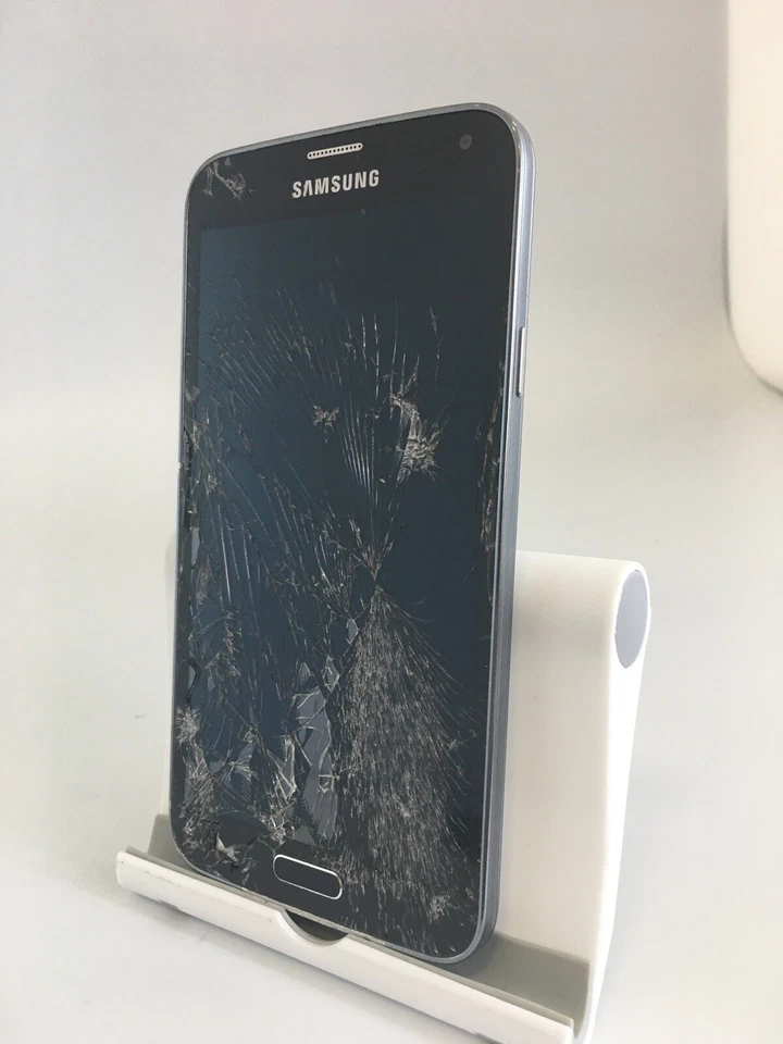 Samsung Galaxy S5 Neo Black Unlocked Android Smartphone Cracked Incomplete, photo 2 of 5