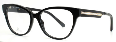 SWAROVSKI SK5392 001 Black Womens Cat Eye Full Rim Eyeglasses 55-16-140 B:44