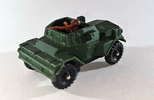 Corgi Juniors vintage Daimler Scout Car Gt Britain Diecast & Figure Model F1.