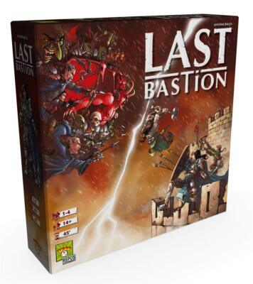 Last Bastion Board Game | Cooperative Medieval Strategy Game | 1-4 Players | 45