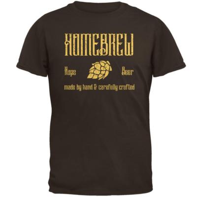 Homebrew Hops Beer Hand Crafted Mens T Shirt