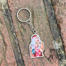 The Meat Dress Keyring- Lady