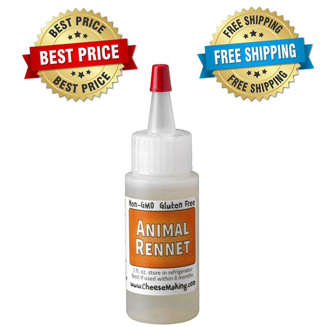 Liquid Animal Rennet - 2 oz., NON-GMO Original Brand for sale online | eBay