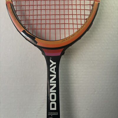 Vintage DONNAY Allwood Tennis Racket My Choice #4 Vulcanized Fiber