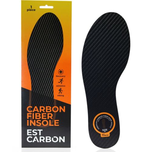 Carbon fiber insole, 1 piece, shoe insert, EU 33-47 - Picture 1 of 21