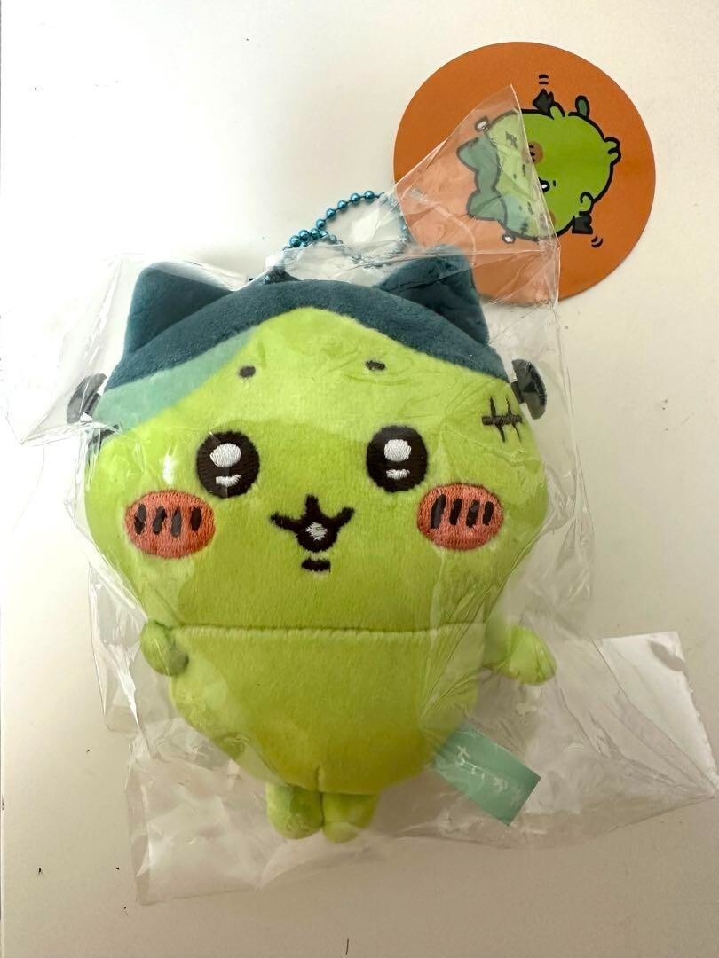 Chiikawa SET 2 Zombie Halloween Mascot 13cm Plush Key Chain Nagano