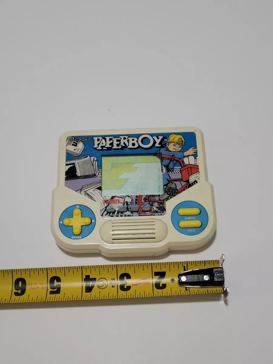 Vintage 1988 Tiger Electronics Paperboy Handheld Game Tengen
