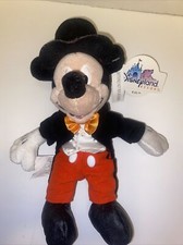 2002 Disney - Disneyland Resort HAPPY NEW YEAR Mickey Mouse Plush