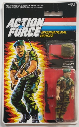 FIGURA HALCÓN HÉROES DE ACCIÓN GI JOE 1987 DE COLECCIÓN SIN USAR, EN CAJA SELLADA