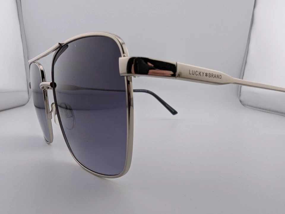 Lucky Brand Sunglasses, SLBD117 Cat.3, 58-16-145, Metal, Shiny Silver/Black - Image 4 of 4