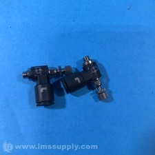 Parker FCM731-4-0 Bag of 2 1/4" Right Angle Flow Control Fittings FNFP