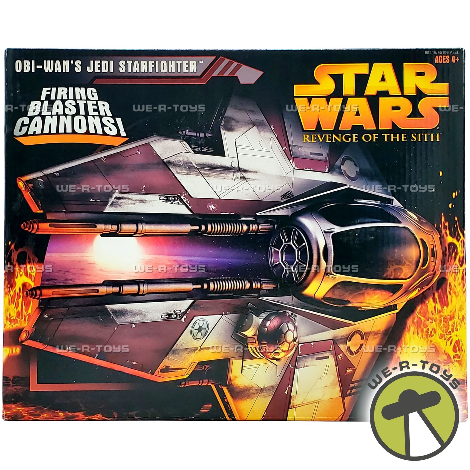 Star Wars Obi Wan Jedi Starfighter Vehicle 2005 Hasbro 85196