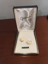 Giovanni Cerrito Ivory Hand Carved Clip On Ea...