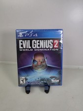 Evil Genius 2: World Domination (Sony PlayStation 4, PS4) New Sealed - Fast Ship
