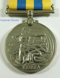 QEII Korean War Medal British Full Size 22798171 SPR C F Fryer Royal Engineers