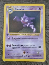 Haunter 029/102 Base Set 1st Edition Shadowless
