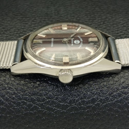 HAND-WINDING VINTAGE FAVRE LEUBA 253 SWISS MENS ORIGINAL DIAL WATCH a436421-a - Picture 5 of 10
