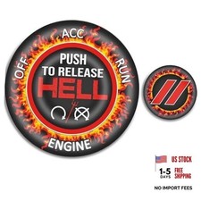 Push Start Button Cover for Dodge Challenger Charger Durango Accessories 2015