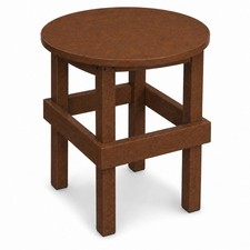 Amish Made Classic Side Table, HDPE Poly Lumber, Made in USA