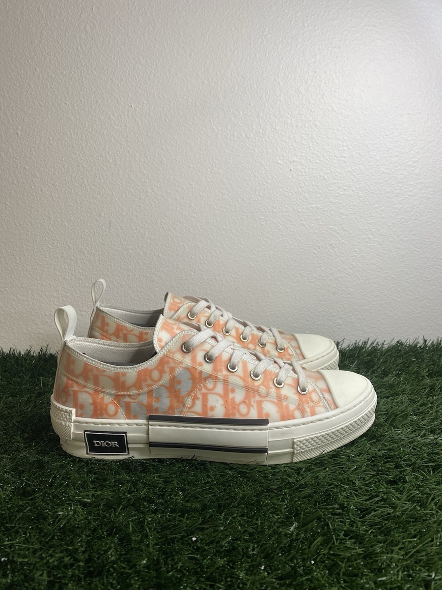 靴 DIOR OBLIQUE B23 42 Dior B23 Low 'Orange Oblique Canvas' | Size 9 US ( 42 EU ) | eBay