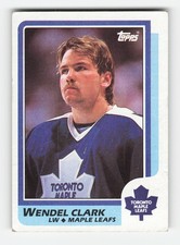 1986-87 Topps #149 Wendel Clark RC Excellent