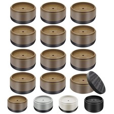 Furniture Risers Bed Risers Heavy Duty 1 inch, 2 inch, 3 inch, 4 inch Round A...