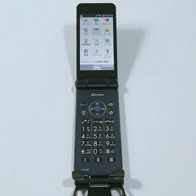SHARP AQUOS Flip Phone docomo SH-02K SIM unlocked Used in From