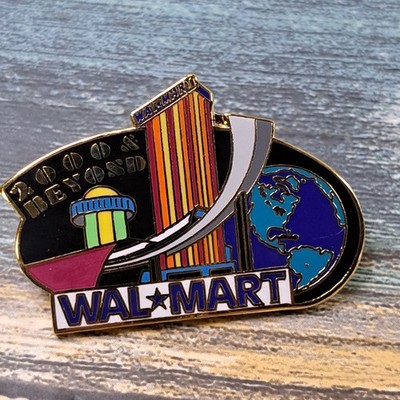 Walmart Associate Employee Pin - 2000 And Beyond Space Earth Futuristic City