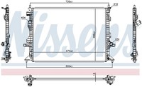 MotorküHler WasserküHler Nissens 606908 FüR Ford Focus 4 HN Turnier HP HM Mhev
