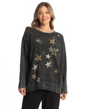 Jess & Jane Womens Mineral Washed Top - M128