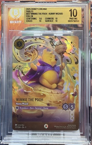 Winnie the Pooh - Hunny Wizard graded BGS 10 for sale on eBay