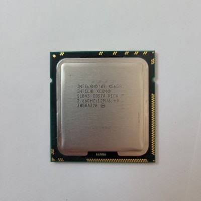 Intel Xeon X5650 CPU Processor SLBV3 2.66GHz 12M 6.40 LGA1366 6-Core 95W