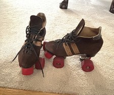 Vintage Dominion Canada Marathon Women's Roller Skates Size 7.5-8