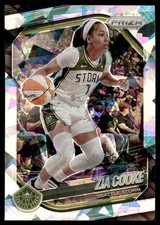 Zia Cooke Cracked Ice #110 2025-26 Panini Prizm WNBA Seattle Storm
