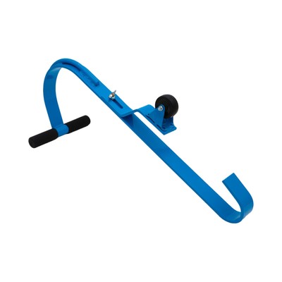 1 Single -Plated Steel Ladder Roof Hook with Wheel | or Add-On (Buy 2 for Ful...