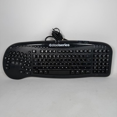SteelSeries Merc Stealth Gaming Keyboard Model KUH0702 Tested & Cleaned