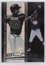 2021 Panini Chronicles Black Cristian Pache #1 00gy