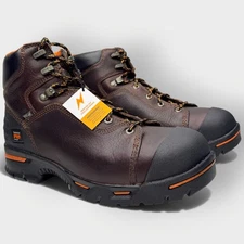 Timberland PRO Endurance 6″ Steel-Toe Work Boots Brown Men’s US 11.5 NWT