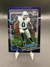 2023 Donruss Optic #259 Jakorian Bennett Purple Stars #/15