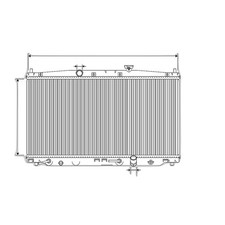 Radiateur Honda INSIGHT