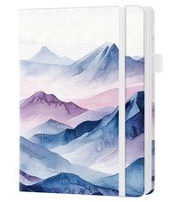 Pretty Lined Journal for Women, Aesthetic Cute Hardcover Leather Journal for ...