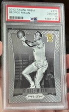 2012 Panini Prizm George Mikan Mr. Basketball *1st year Prizm* PSA 10 #173  cc59