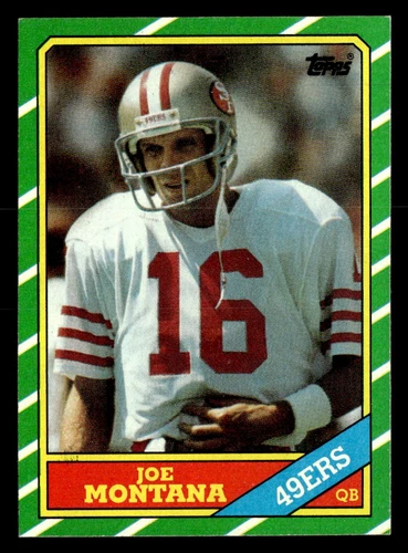 1986 Topps #156 Joe Montana