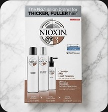Nioxin 3 Scalp Hair Treatment System 2-150ml 1-40ml Set NIB