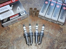4x BRISK P35 Iridium Spark Plugs fit: Hyundai Elantra - 1.6 - 2009 to 2020