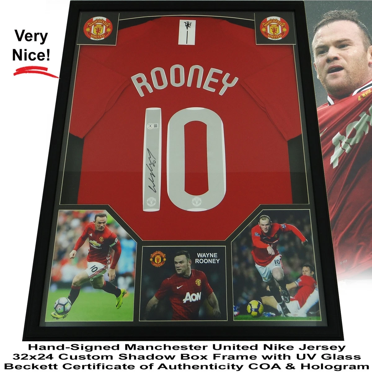 wayne rooney autograph products for sale | eBay